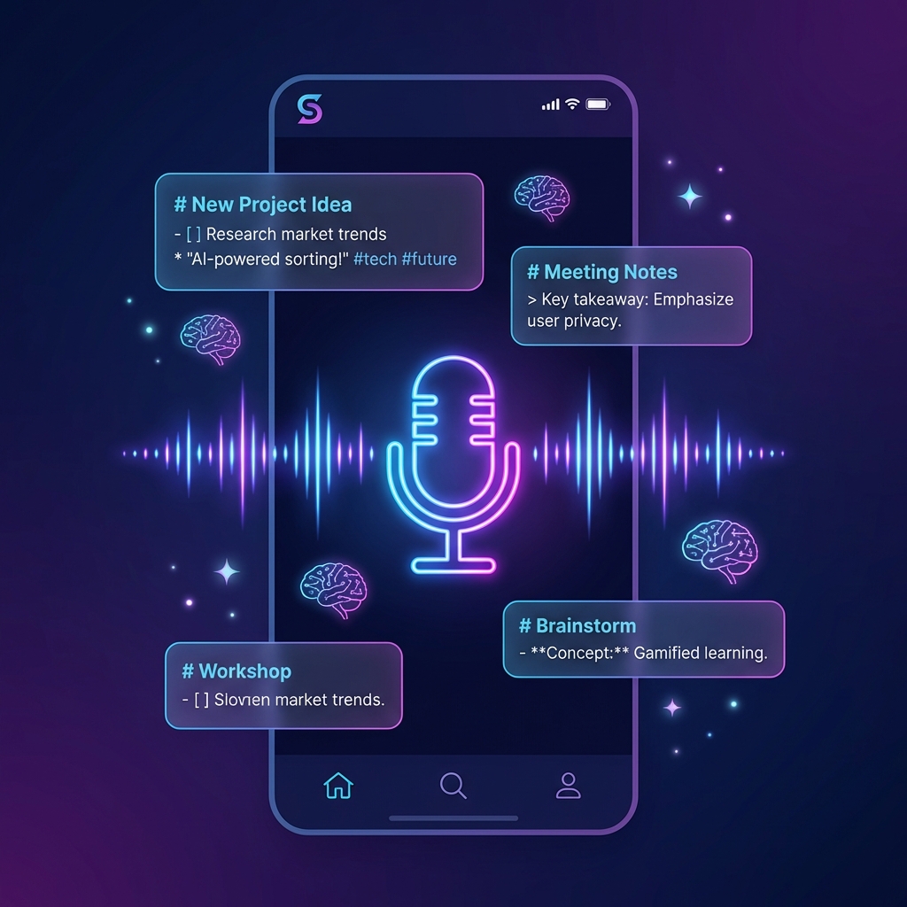 Save Ideas - Voice Idea Capture